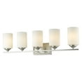 thumbnail image 2 of Z-Lite Bordeaux 5 Light Vanity Light in Brushed Nickel, 2 of 2