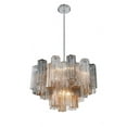 thumbnail image 2 of Crystorama Addis 9 Light Polished Chrome Chandelier - 22"W x 14.25"H x 22"D, 2 of 10