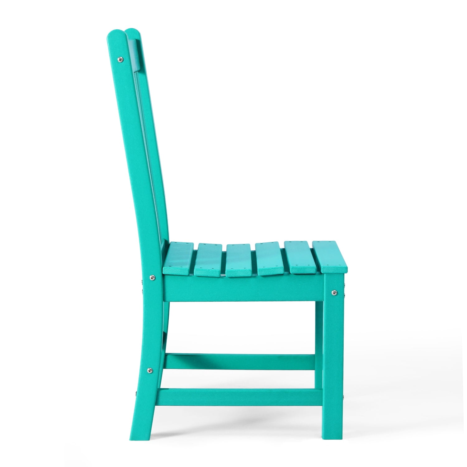 WestinTrends Malibu Outdoor Patio Dining Chair, Turquoise