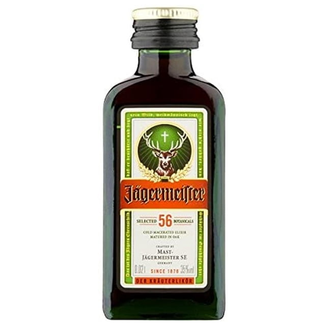 Pack de 2 Licor Jagermeister Mini 20 ml Jagermeister Mini