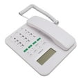 thumbnail image 4 of Teléfono Con Cable, Identificador De Llamadas Teléfono Fijo Con Cable Portátil Elegante 5 Niveles LCD Brillo Inglés Para Oficina, 4 of 7