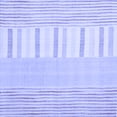 thumbnail image 1 of Ahgly Company Machine Washable Indoor Square Abstract Blue Contemporary Area Rugs, 5' Square, 1 of 4