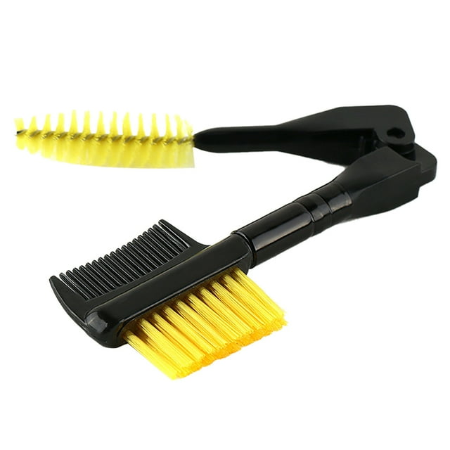 Eyebrow Hair Brush Folding Professional Eyelash Brush Eyebrow Grooming Comb