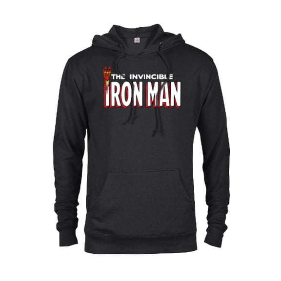 Marvel The Invincible Iron Man Retro Comic Book - Pullover Hoodie for Adults – Customized-Black
