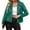 #026 Dark Green-A3, variant on Womens Faux Suede Jacket 2024 Fall Winter Clothes Casual Zipper Cropped Coat Bomber Biker Moto Jackets Outwear Black M