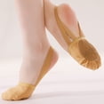 thumbnail image 5 of Half Soles Dance Shoes Cotton Fabric Dance Shoes for Dancers Nonslip Bottom Easy Wear in Rehearsals Shows Comfortable, 5 of 9
