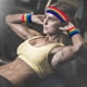 thumbnail image 5 of Moisture Wicking 2 Wristbands and 1 Headband, Breathable Athletic Sweat Bands for Sports, Costumes & Cosplay, Matching Bands, 5 of 5