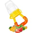 thumbnail image 3 of Chupón fruta alimentador Fortalece la Dentición y Ayuda a la Sana alimentación color amarillo Shuxiu Wang 8390615154826, 3 of 3