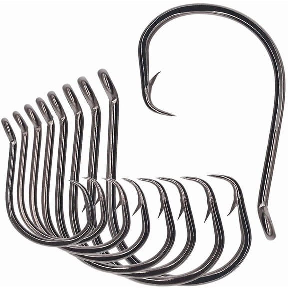 Circle-Hooks-Fishing-Equipment-Octopus-Hooks-Saltwater-50 Pack #1 –12/0