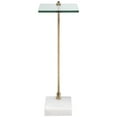 thumbnail image 4 of Uttermost Butler Stainless Steel and Marble Accent Table in Brass, 4 of 5