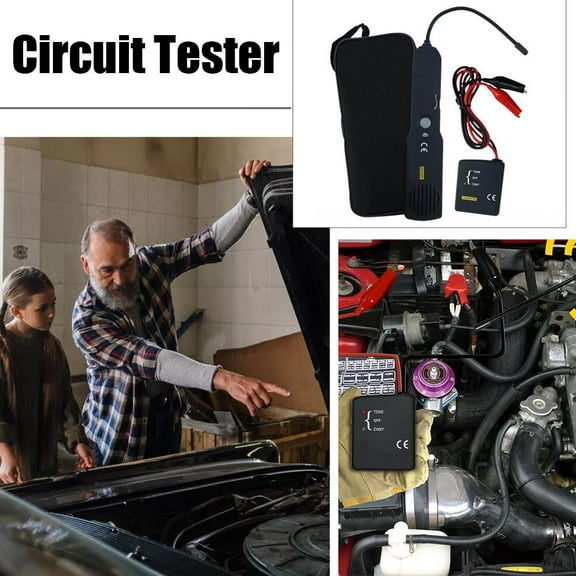 AutoNexis Car Wire Short Finder Automotive Electrical Open EM415PRO DC 642V Open Short Circuit Finder Tester Cable Wire Car Repair Tool Electrical Circuit Tracer Circuit Breaker Finder Tool