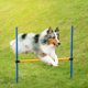 thumbnail image 1 of Barras de salto para entrenamiento canino al aire libre, equipamiento de agilidad para perros, fácil de montar y transportar, ideal para mejorar la destreza y actividad física de tu mascota., 1 of 7