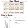 thumbnail image 2 of CHWGFWL Capri Pants for Women Capri Leggings for Women 2024 High Waisted Cutout Yoga Capris Lightweight Cozy Cropped Pants Solid Soft Pajams Pants Linen Pants for Women (White,M), 2 of 5
