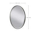 thumbnail image 2 of Feiss Lighting - Mirror - Johnson - 36 Inch Oval Mirror   Oil Rubbed Bronze, 2 of 2