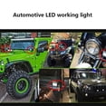 thumbnail image 4 of Riwesomey 4 Uds. Barra de luces Led de trabajo 18w barra de luces led 4x4 barra led todoterreno foco LED luces antiniebla lámpara de coche flash auto Bombillas para automóviles, 4 of 8