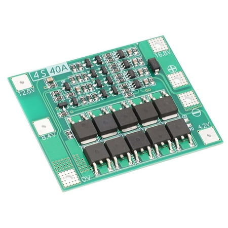 

YOUTHINK BMS Board 4-String Li-ion Protection Board 40A DC 16.8V Lithium Battery Protection Module Enhance Version Battery Protection Board