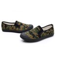 thumbnail image 5 of NOKIO Men Camouflage Flat Shoes S𝗅ip On Wide Toe Walking Sneakers Lightweight Outdoor Work Shoes Non S𝗅ip Durab𝗅e Sole Sport Shoe Breathable Canvas Hiking Shoes, 5 of 5