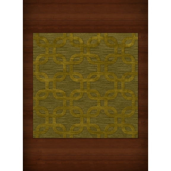 Dalyn Dover Area Rug DV7 Dv7 Avocado Rectangles Loops 8' x 8' Square