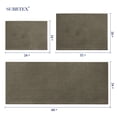 thumbnail image 2 of Subrtex Luxury Chenille Bathroom Rug Extra Soft and Absorbent Shaggy Rugs (Taupe Brown, 18"*24"), 2 of 4