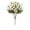 White, variant on Artificial Chrysanthemum Flowers Realistic Silk Daisy Bouquet UV Resistant Mums Picks Spring Summer Floral Branch for Fall Home Outdoor Decor