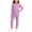 Multicolor, variant on Bovxnpu Boys Girls Sleepwear Set Long Sleeve Crew Neck Tee Straight Leg Pants Homewear Outfits