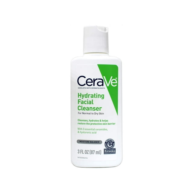 Limpiador Facial Hidratante CeraVe para Lavado Diario del Rostro 236 mL