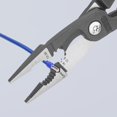 thumbnail image 2 of Knipex Tools 13 82 8 Pince d'Installation Électrique 4 en 1 avec Poignée Confortable, Rouge et Bleu, 2 of 7