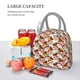 thumbnail image 5 of Disketp Santa Claus bells Snowman Bolsa Térmica para Almuerzo, Lonchera con Abertura Amplia y Gran Capacidad, Organizador Reutilizable para Mujeres, Hombres y Adultos, 5 of 6
