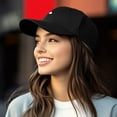 thumbnail image 4 of Dalix Lil Cloud Embroidered Cotton Cap Outdoor Dad Hat Womens in Black, 4 of 5