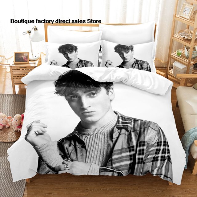 Ensemble de Literie Benson Boone Simple Simple Double Grand Très Grand Ensemble de lit Adulte Enfant Chambre Housses de Couette Ensembles parure de lit Draps de lit