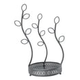 thumbnail image 1 of Soporte para presentación de joyería, organizador colgante de pendientes para anillos, pendientes, lápices labiales Negro, 1 of 8