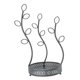 thumbnail image 1 of Torre de soporte para joyas con bandeja para platos, árbol para guardar joyas, elegante soporte para pendientes de mesa. Negro, 1 of 9