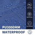 thumbnail image 4 of Tarp Frelaxy, resistente al agua, duradera, para tienda de campaña, 203 x 203 cm, 4 of 6