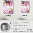 thumbnail image 4 of Designart "Essence of Pink and Gold Marble IV" Abstract Marble Oversized Wall Mirror - Modern Abstract Hallway Decorative Wall Mirrors - Multiple Color Options, 4 of 6