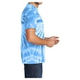 thumbnail image 3 of Yellow Rooster Men's Short Sleeve Tie-Dye Male Cotton T-Shirts Light Blue S, 3 of 6