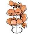 thumbnail image 2 of Southern Homewares Distributeur d'Ufs en Spirale de Luxe Moderne Noir, 2 of 4