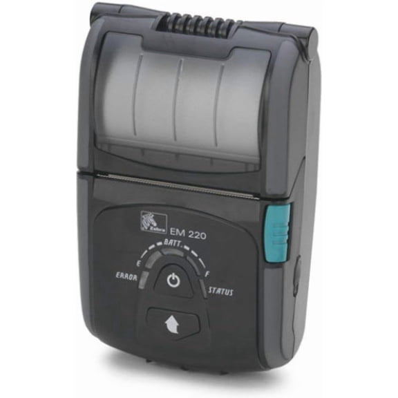 Restored Zebra EM220 Mobile Receipt & Label Printer – Bluetooth, 2-Inch Direct Thermal Printing, Compact & Lightweight (W2A-0UB10010-00) (Refurbished)