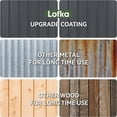 thumbnail image 2 of Storage Shed, Lofka 6x4 FT Outdoor Metal Shed, Lockable Double Doors Garden Tool Shed for Bike, Lawn Mower Storage, Waterproof Galvanized Steel, Grey, 2 of 15