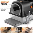 thumbnail image 5 of Ferhtm 38L XL Stainless Steel Cat Litter Box with Lid, Enclosed Kitty Litter Box Odor Control, Covered Metal Litter Box for Large Cats, 3-in-1 Convertible Design, Front Entry and Top Exit, 5 of 8