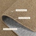 thumbnail image 4 of Haperlare Washable Textured Runner Rugs for Hallway Modern Low Pile Entryway Rugs for Laundry,Neutral Brown Indoor Floor Runner Rug,2'x6', 4 of 7