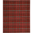 thumbnail image 5 of Nourison Grafix Plaid Red 7'10" x 9'10" Area Rug, (8x10), 5 of 6