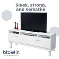 thumbnail image 6 of 6 Inch / 15cm Adjustable Furniture Legs, Btowin VCF 8 Pcs Matte Silver Square Aluminum Alloy Furniture Support Feet, Adjustable Height 0-20mm Replacement Leg for Cabinet Table Sofa Cupboard, 6 of 7