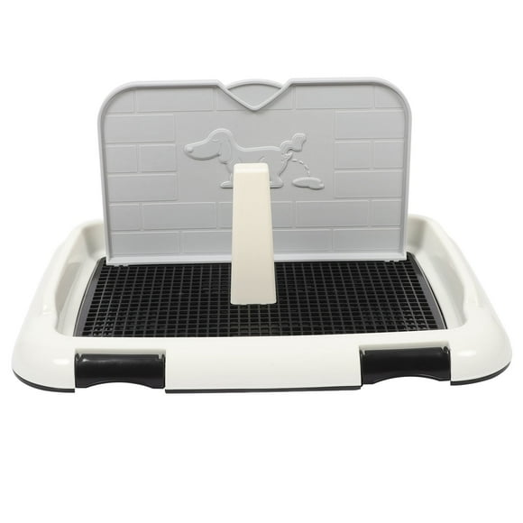 Bandeja para orinal para perros de interior, bandeja para orinar para perros, bandeja para adiestramiento de cachorros, bandeja para orinal antideslizante, caja de inodoro para perros