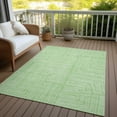 thumbnail image 6 of Addison Rugs Chantille Indoor/Outdoor Transitional Geometric, Abstract Mint Washable Rectangle Rug, 5' x 7'6", 6 of 6