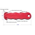 thumbnail image 2 of Abridor de paquetes Klever Innovations Cutter, acero inoxidable, 10 unidades, 2 of 7