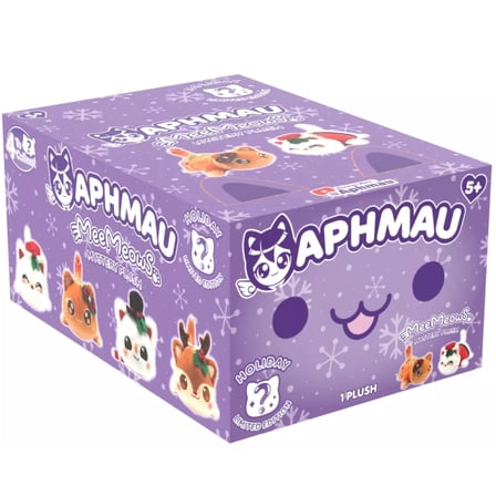 Aphmau MeeMeows Mystery Holiday Plush 6"