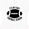 thumbnail image 3 of Inktastic It's My 1st Football Season Girls Toddler Dress, 3 of 4