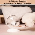 thumbnail image 4 of Dispensador Automático De Agua Para Gatos De 2,8 L, Bebedero Para Mascotas Con De Filtro Desmontable Para Gatitos Y Cachorros En Interiores, 4 of 7
