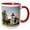 Red/White, variant on 3drose, Sand Point Lighthouse in Escanaba, Michigan Usa, 11oz Magic Transforming Mug