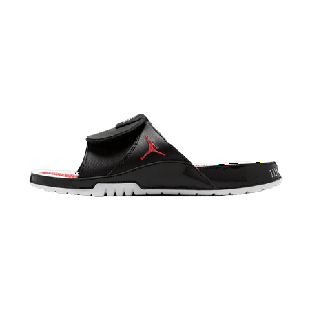 Jordan MENS Air Jordan Hydro XI Slides "Bred" FN2452 006 from Stadium Goods
